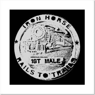 iron horse Posters and Art